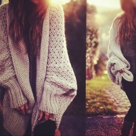 🆕 Knit Sweater Cardigan - Picture 1 of 4