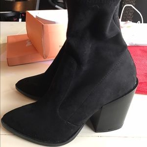 Black Sock Booties