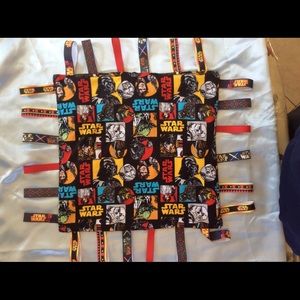 Star Wars Inspired Baby Tag Blanket