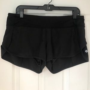 Lululemon size 10 speed short 4way
