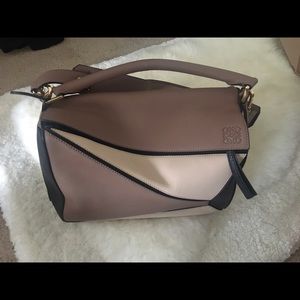 SOLD Authentic Pristine Loewe Puzzle Bag Medium