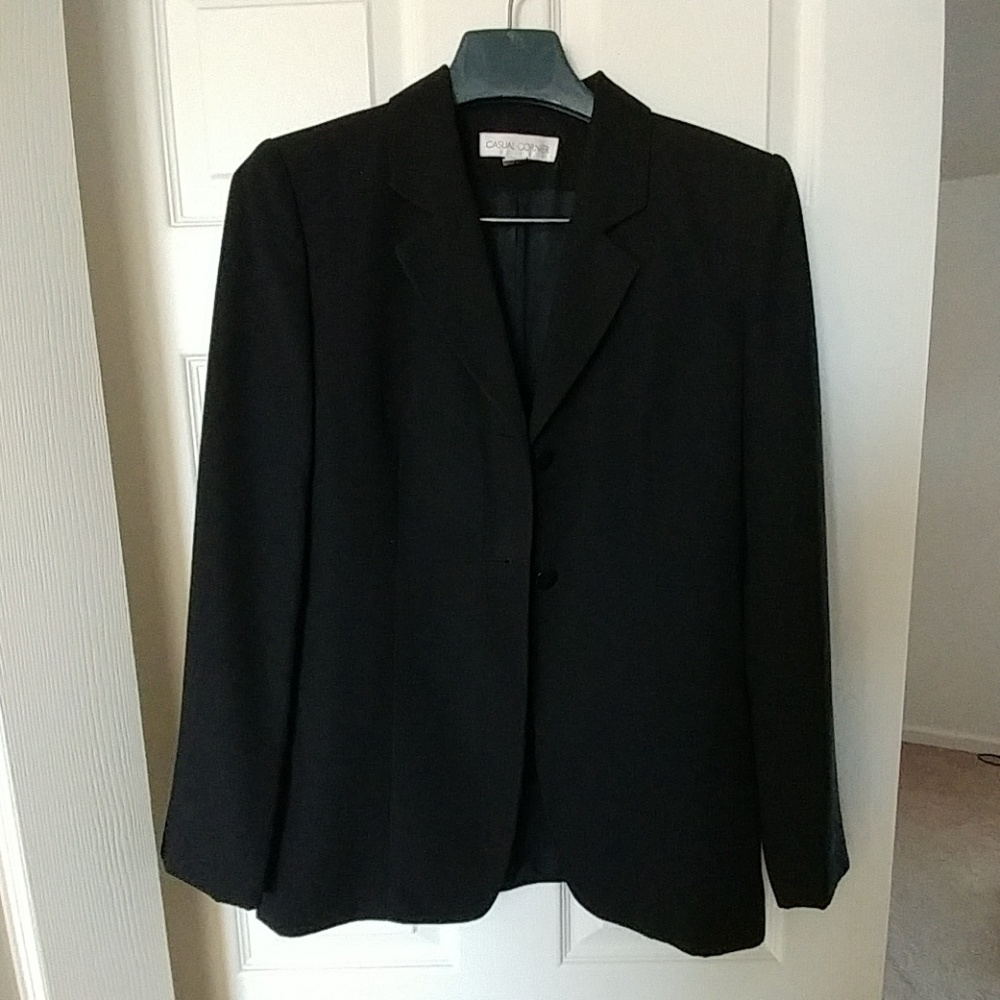 Black Casual Corner blazer/suit jacket