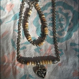 Brighton necklace and bracelet.