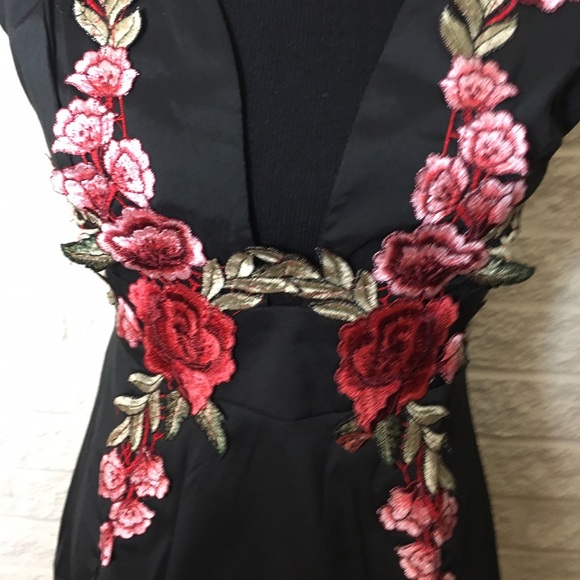 floral embroidered Scarlett dress - Picture 4 of 5