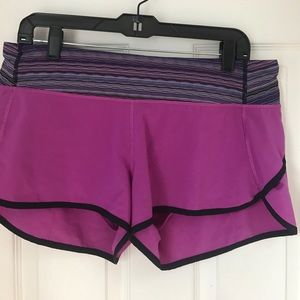 Lululemon size 10 speed short 4way