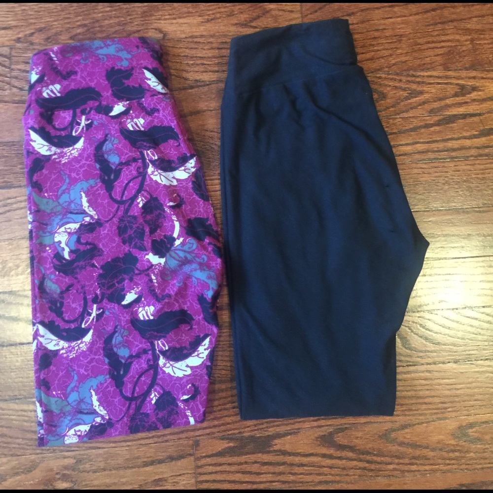 Defective LuLaRoe Leggings Unicorn Black