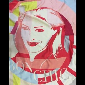 🆕 BCBG MaxAzria Bon Chic Silk Scarf Wrap