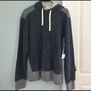 Gap Men's L Blue zip up hoodie
