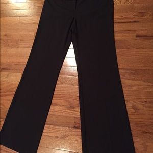 The Limited Drew Fit Black Pinstripe Pants Size 6