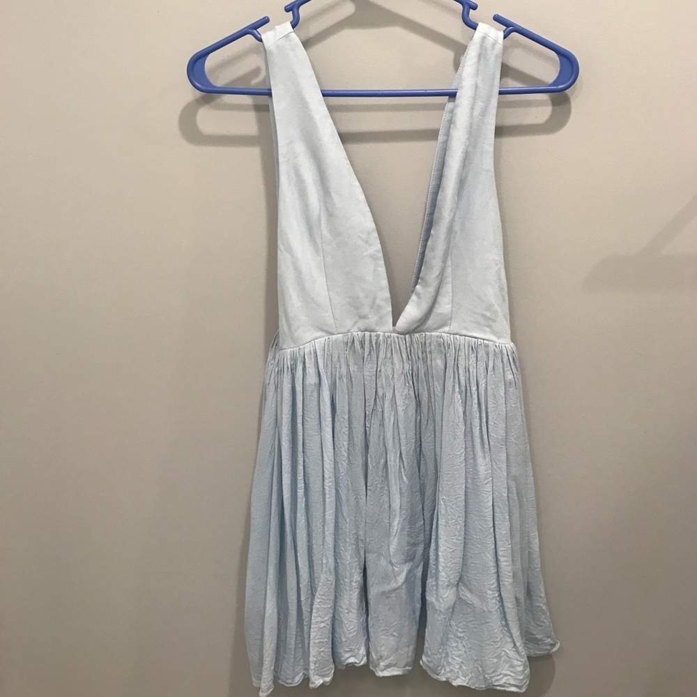 Light blue dress
