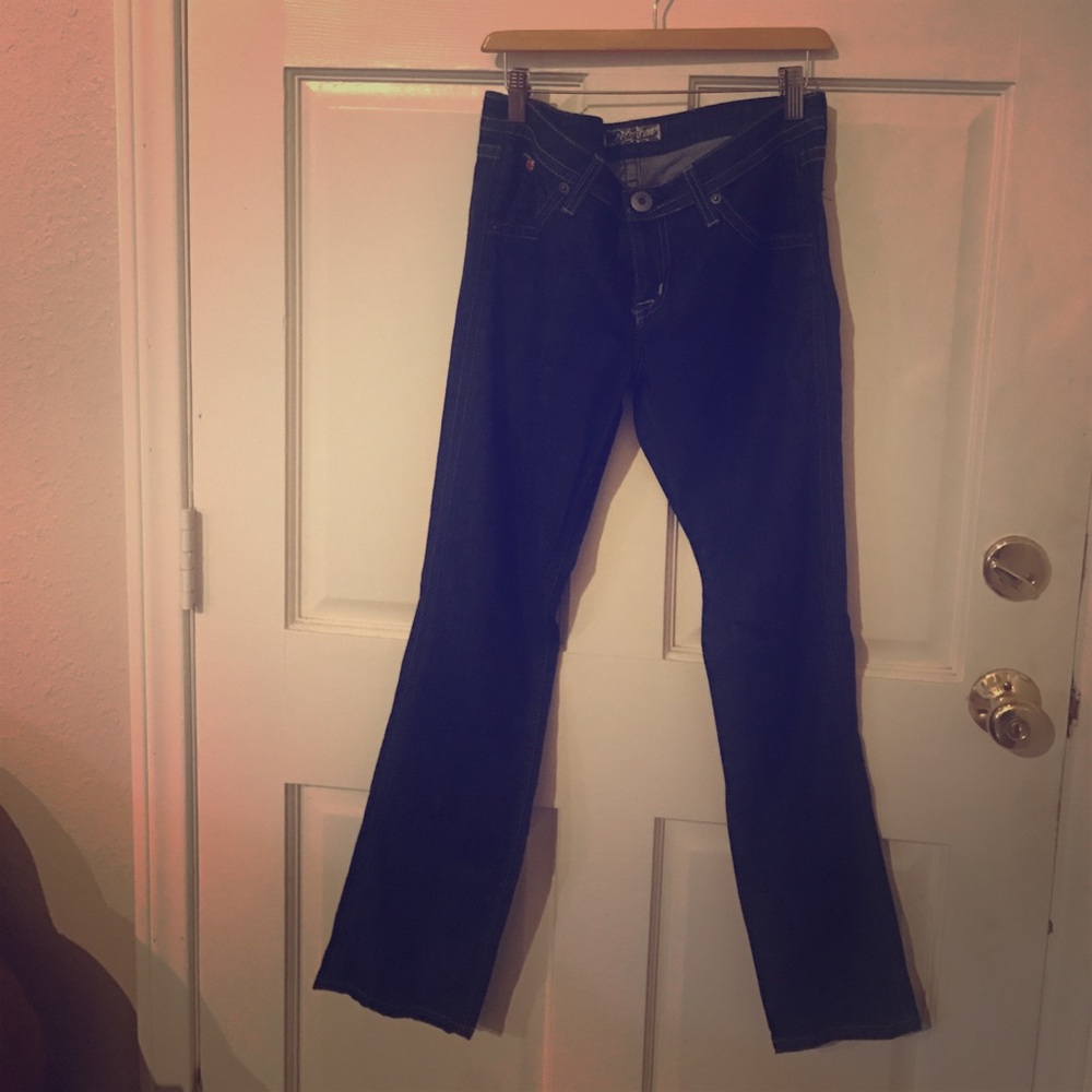 Straight Leg Dark Color Hudson Jean