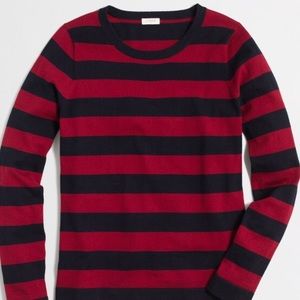 J.Crew Factory Rugby-striped sweater