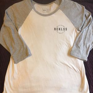 Young and Reckless baseball T
