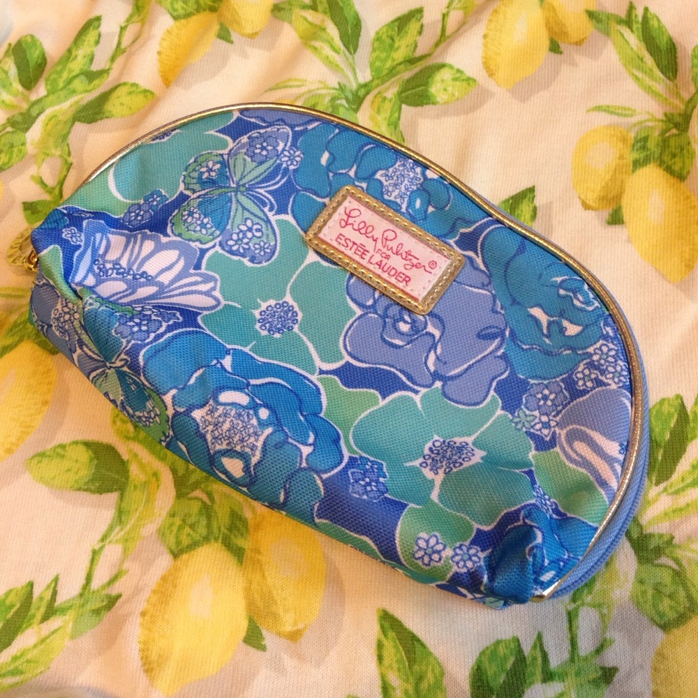 Lilly Pulitzer for Estée Lauder cosmetic bag