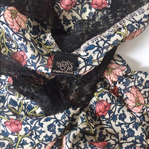 Only Hearts sheer floral romper - M - Picture 4 of 5