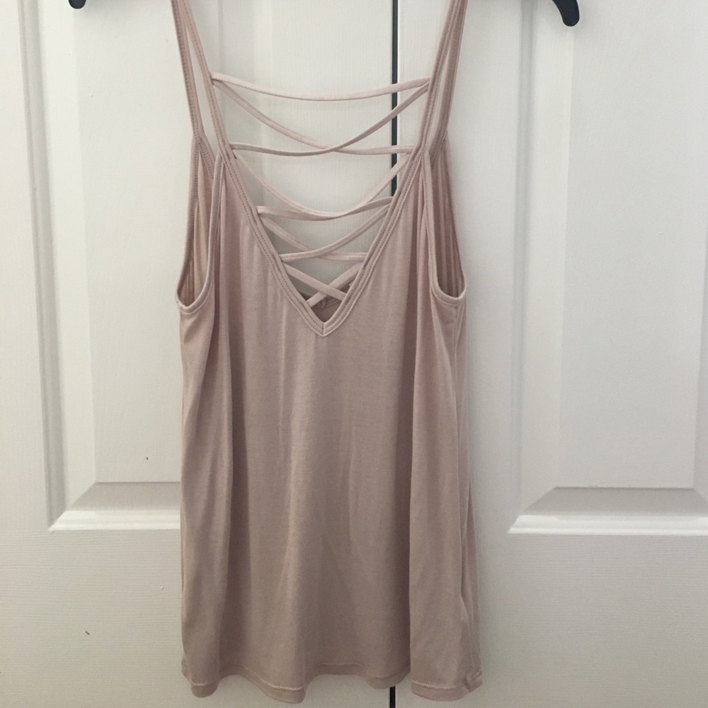Lace up Nordstrom tank