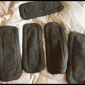 Bamboo cloth diaper inserts