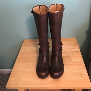 Frye Veronica Backzip tall boots