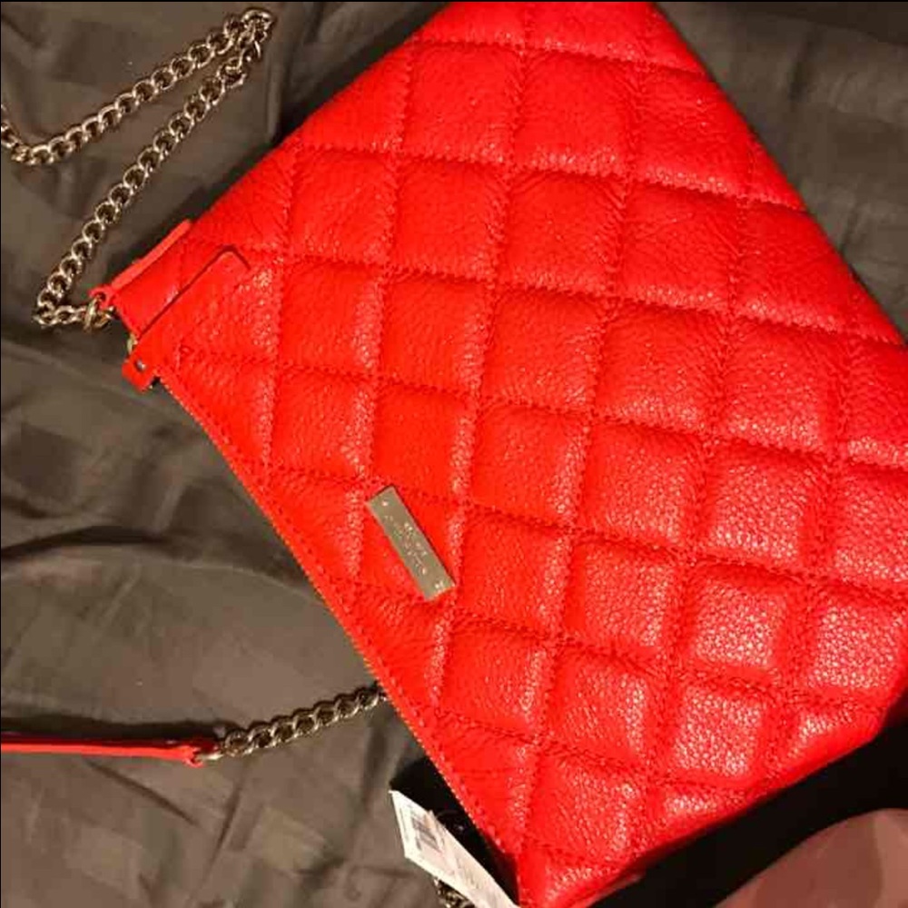 Kate spade red ginnie crossbody bag