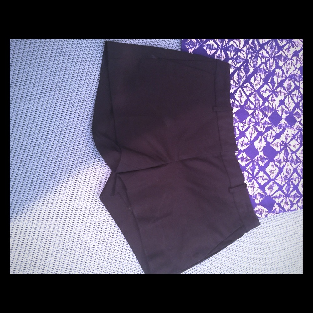 Michael Kors Black Dress Shorts size 2