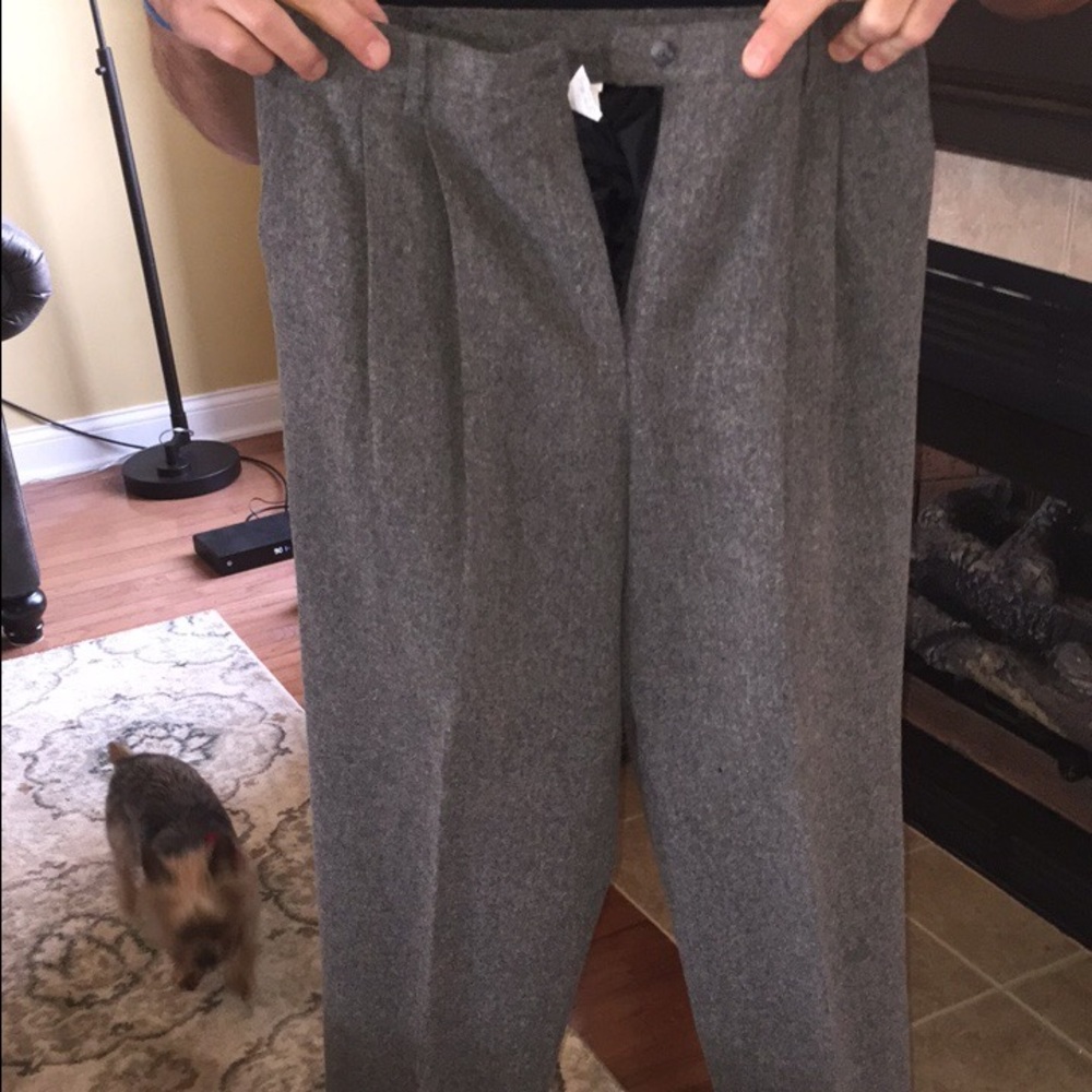 Gray dress pants size 16