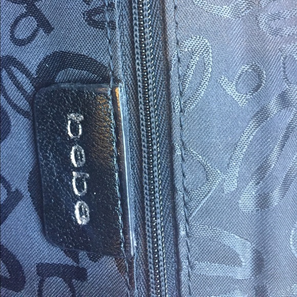 Moving must sell used BEBE wristlet clutch - Picture 6 of 7