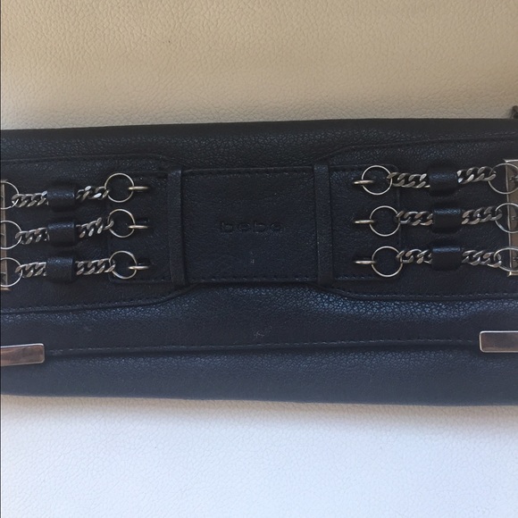 Moving must sell used BEBE wristlet clutch - Picture 7 of 7
