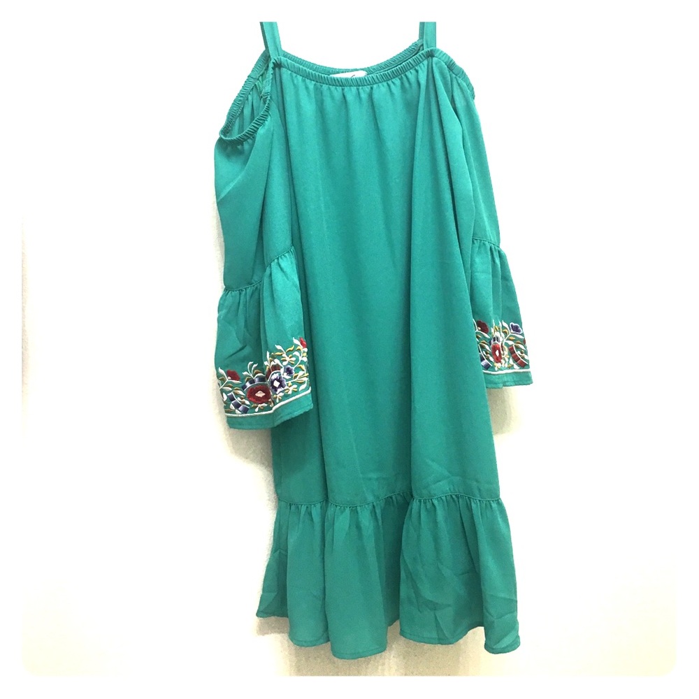 Off the shoulder dress