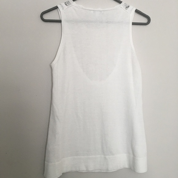 Gap | Breezy Lace Embroidered Cotton Tank - Picture 3 of 4
