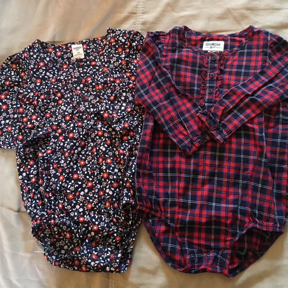 OshKosh BABY GIRL TOPS size 18m