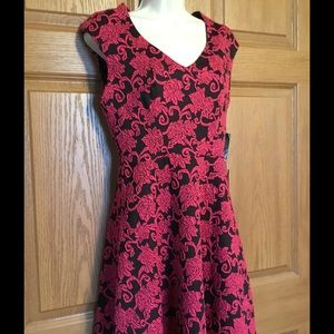 Teeze Me Dress Pink Floral Size 9 New