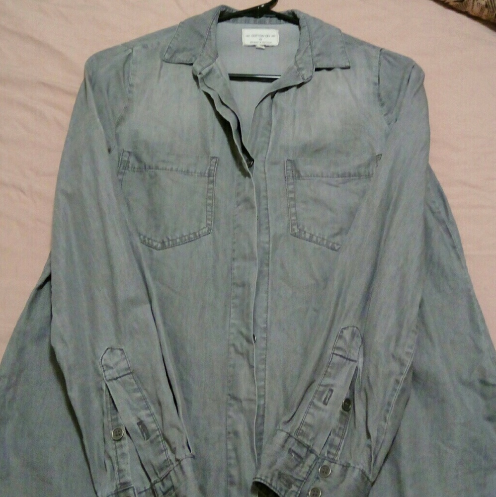 Cotton On Chambray/ Denim Shirt