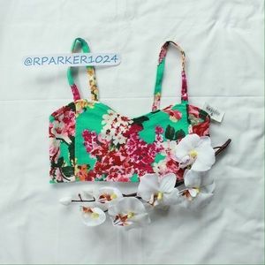 🌈Floral Chiyo Bralette