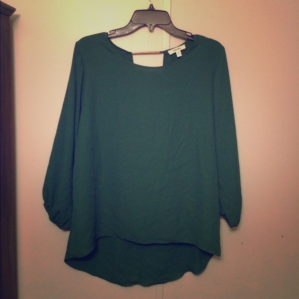 Emerald green top
