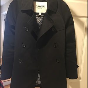 COACH TRENCH COAT SHORT