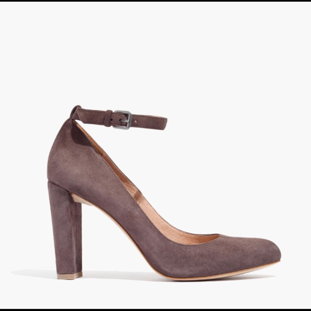 Madewell Cara Ankle-Strap Heels 5.5