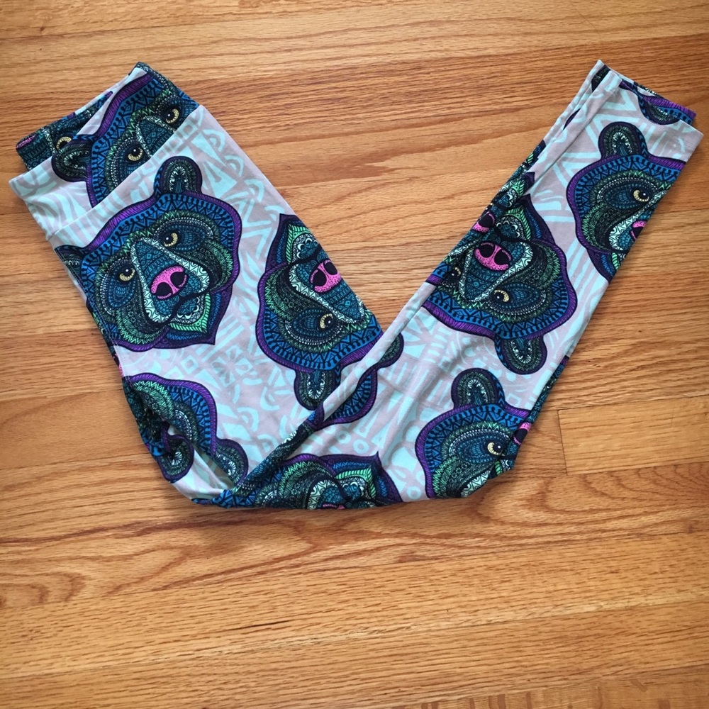 Bear Lularoe leggings- OS