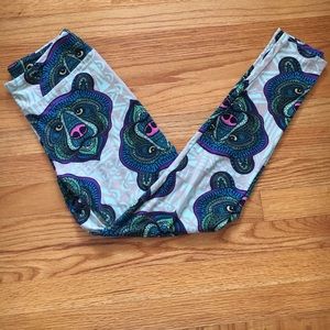 Bear Lularoe leggings- OS