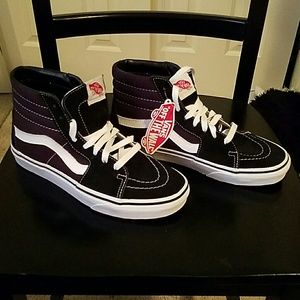 Vans hi-tops black/white