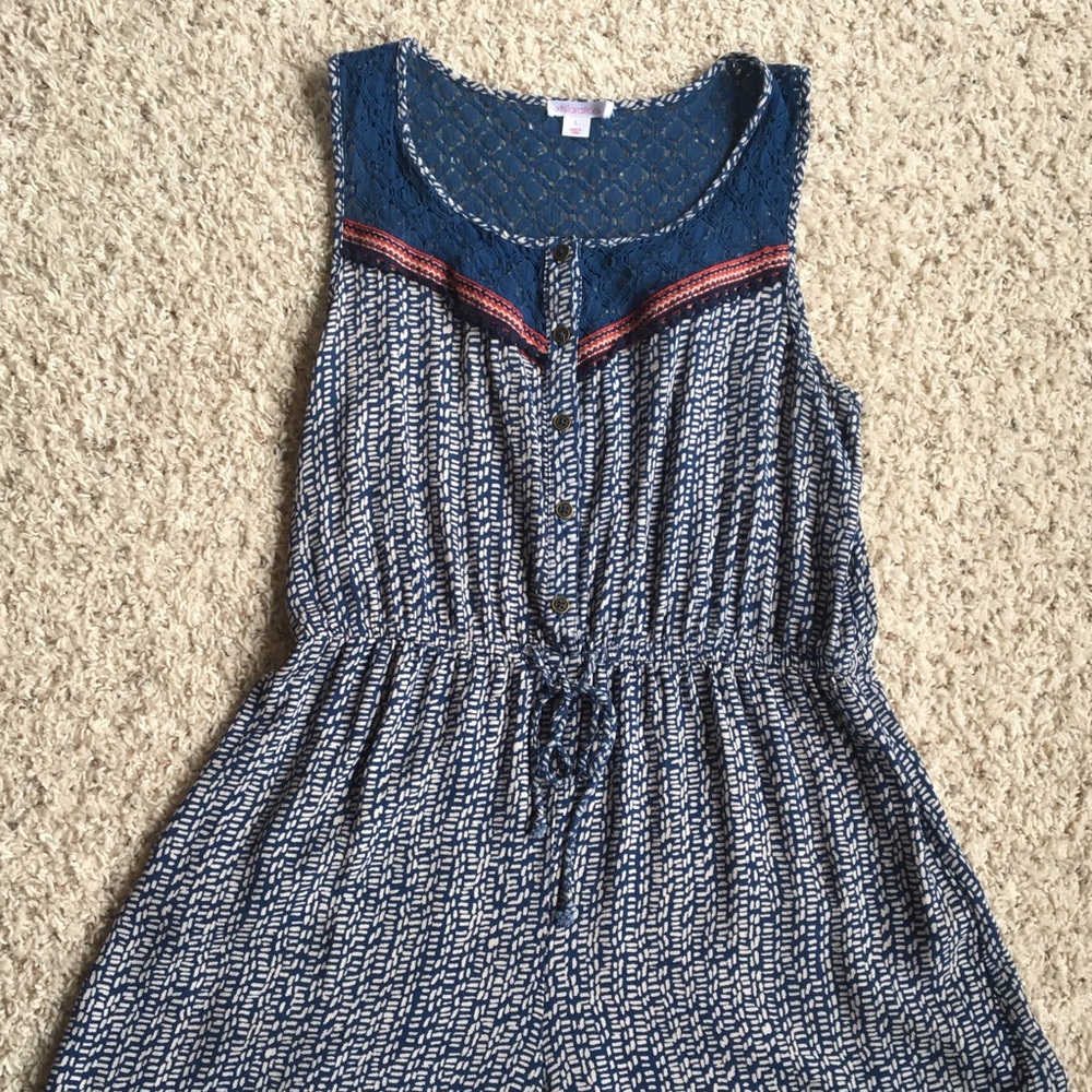 Red, White, and Blue Romper