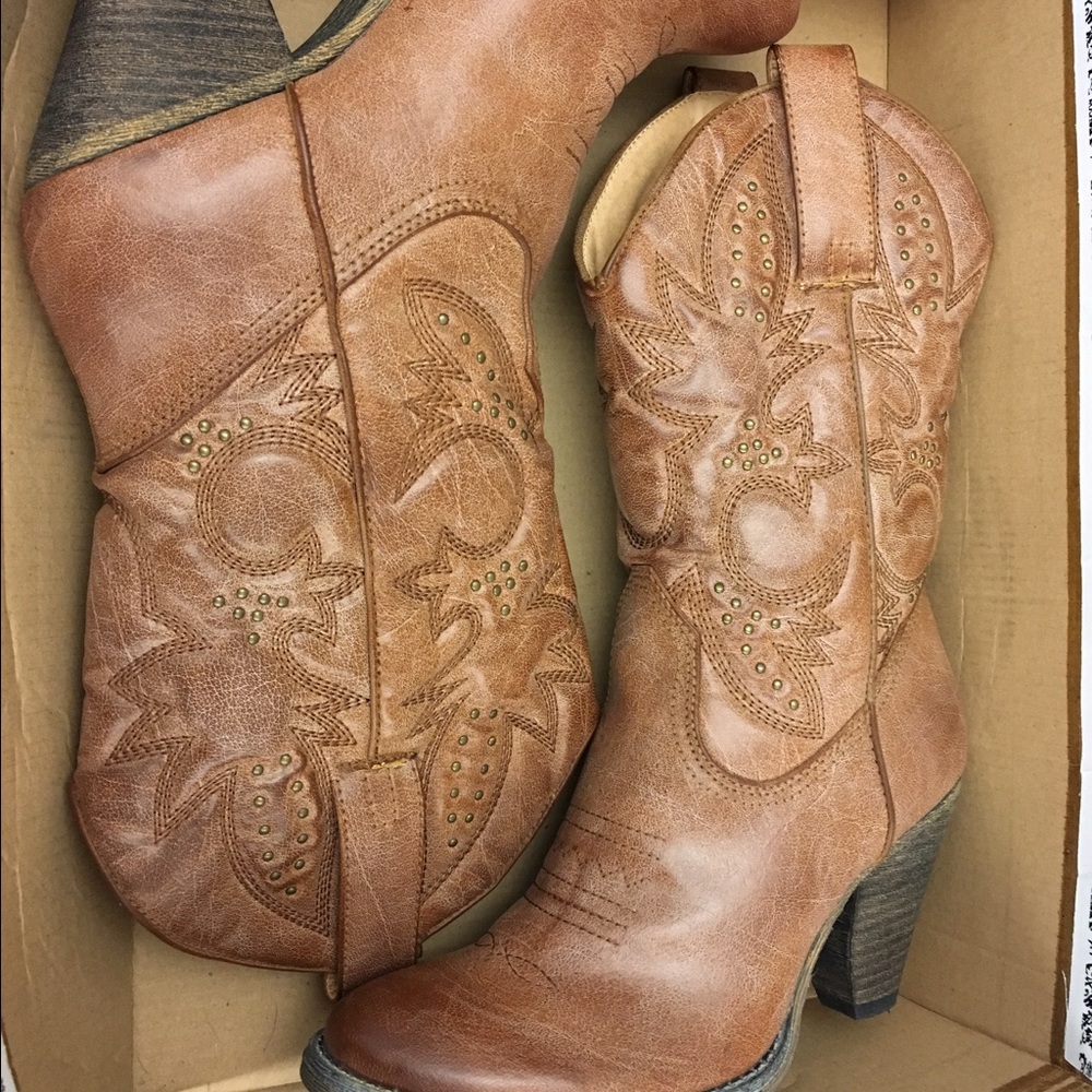 Volatile Denver cowgirl boots