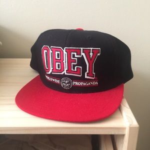 OBEY SnapBack w/ Flat Brim