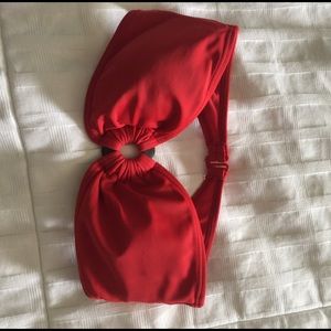 FREE w/2 other items Xhilaration red bikini top