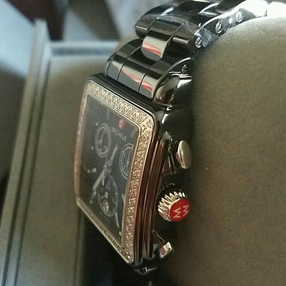 Michelle 18mm Ceramic Deco in Charcoal - Picture 3 of 5