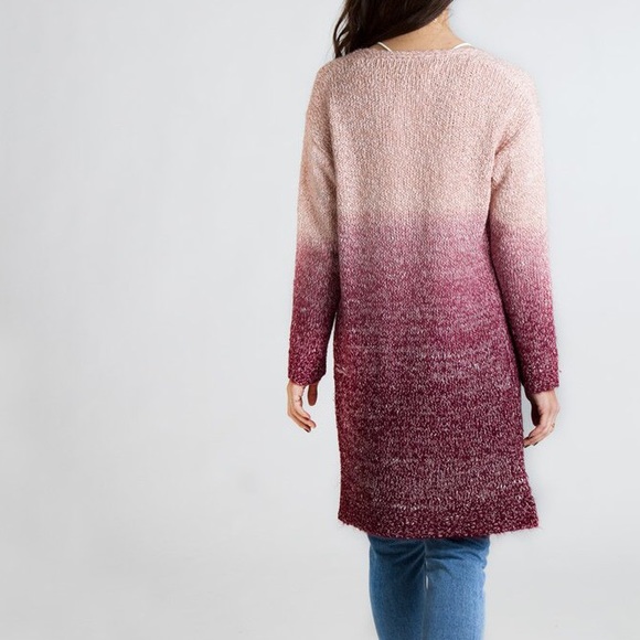 Cozy ombré cardigan - Picture 4 of 4