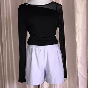 NWT Nike Womens Dri-Fit purple Tennis shorts Sz L