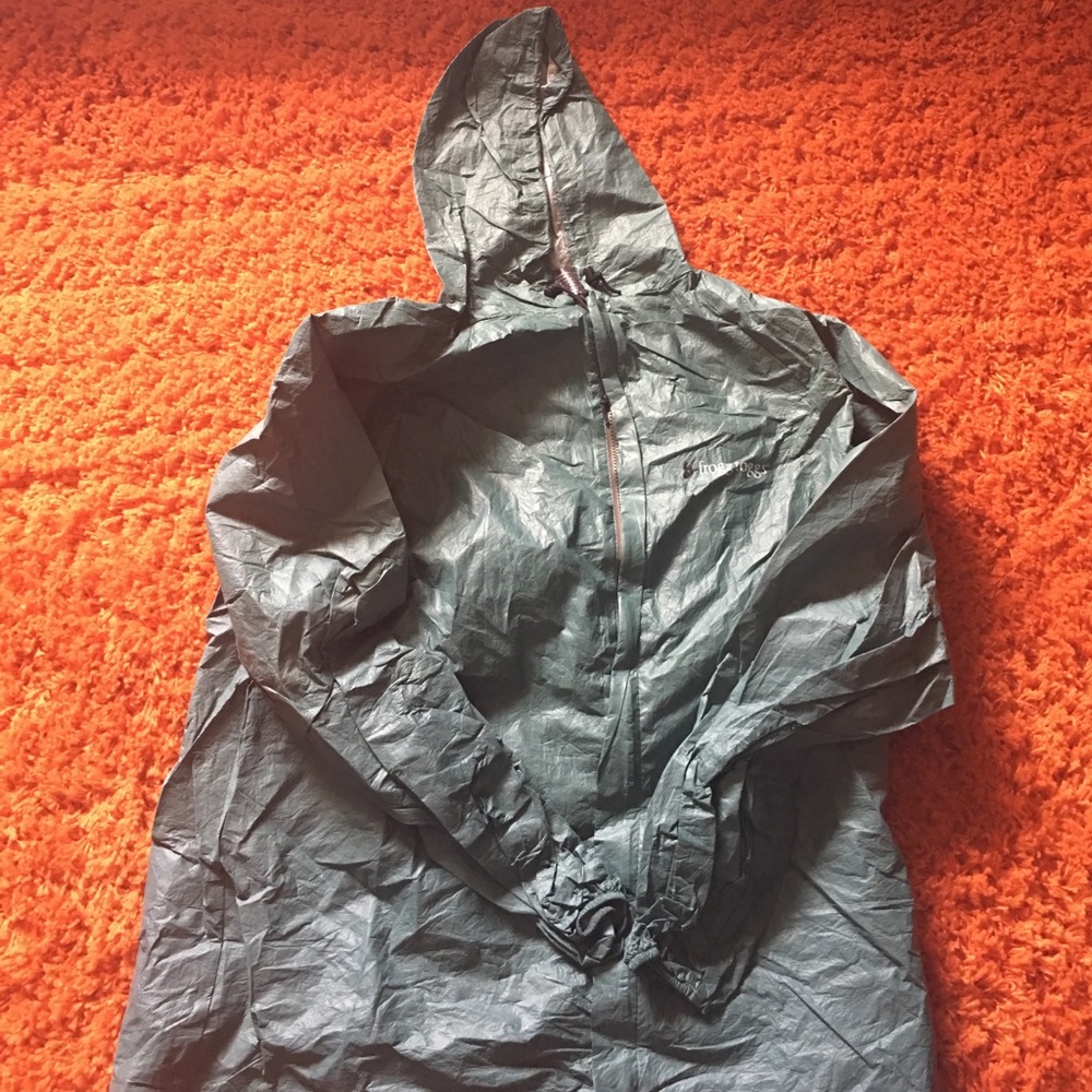 Froggtoggs large rain jacket.