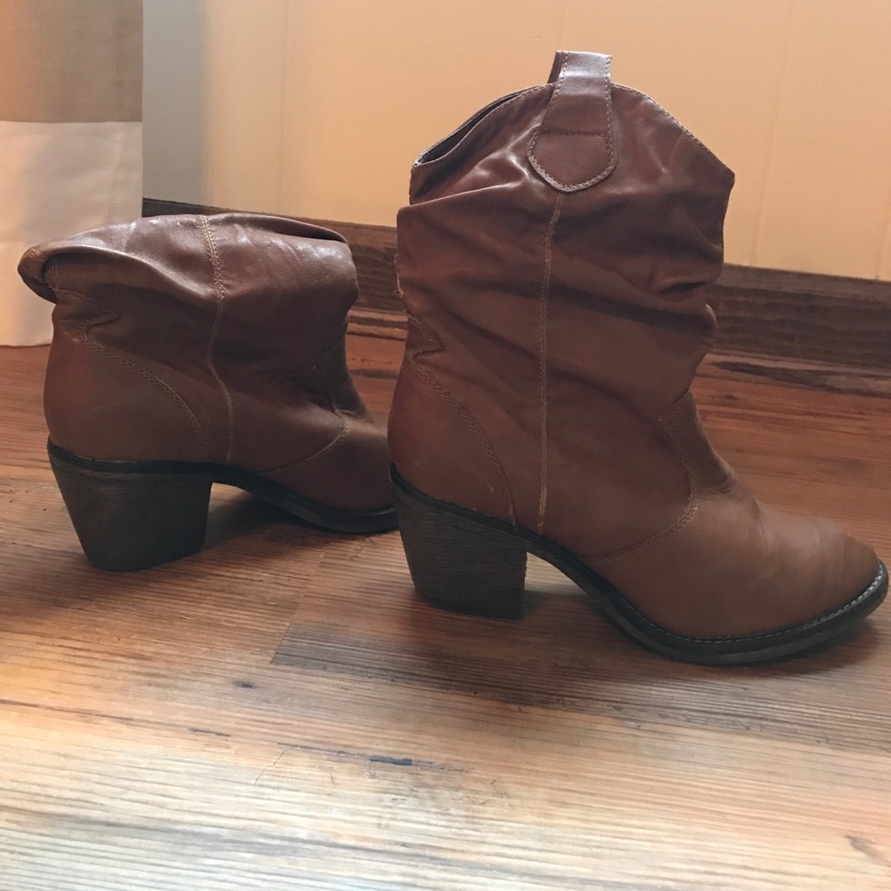 Ankle cowboy boots