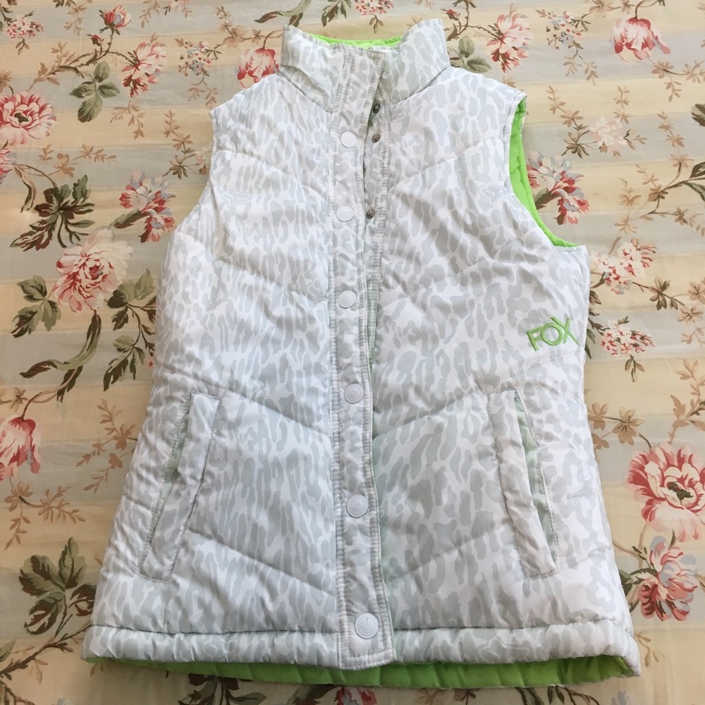 FOX reversible puff vest