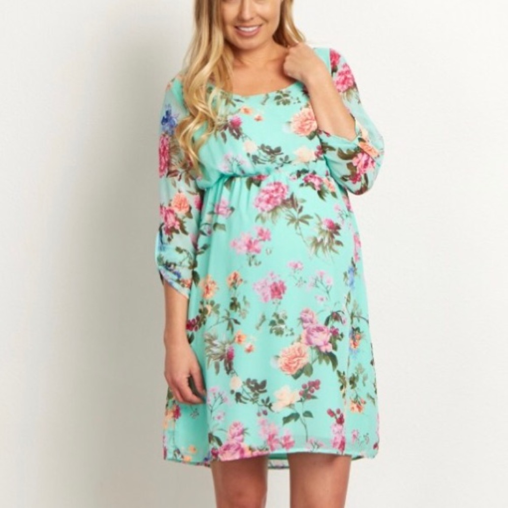 Floral Maternity Dress
